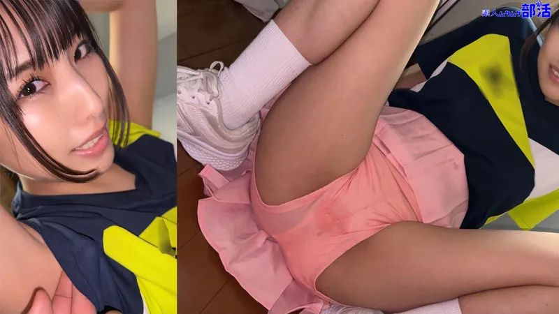倉木しおりが演じる汗だく女子高生の部活終わり中出しセックスがエロすぎる